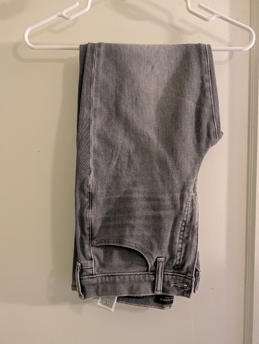 Slim Straight Gray Women's Jeans